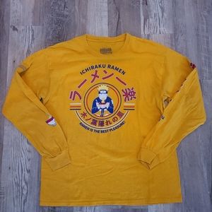 SIZE L | Vintage Naruto Shippuden Ichiraku Ramen Anime Manga Long Sleeve T-Shirt